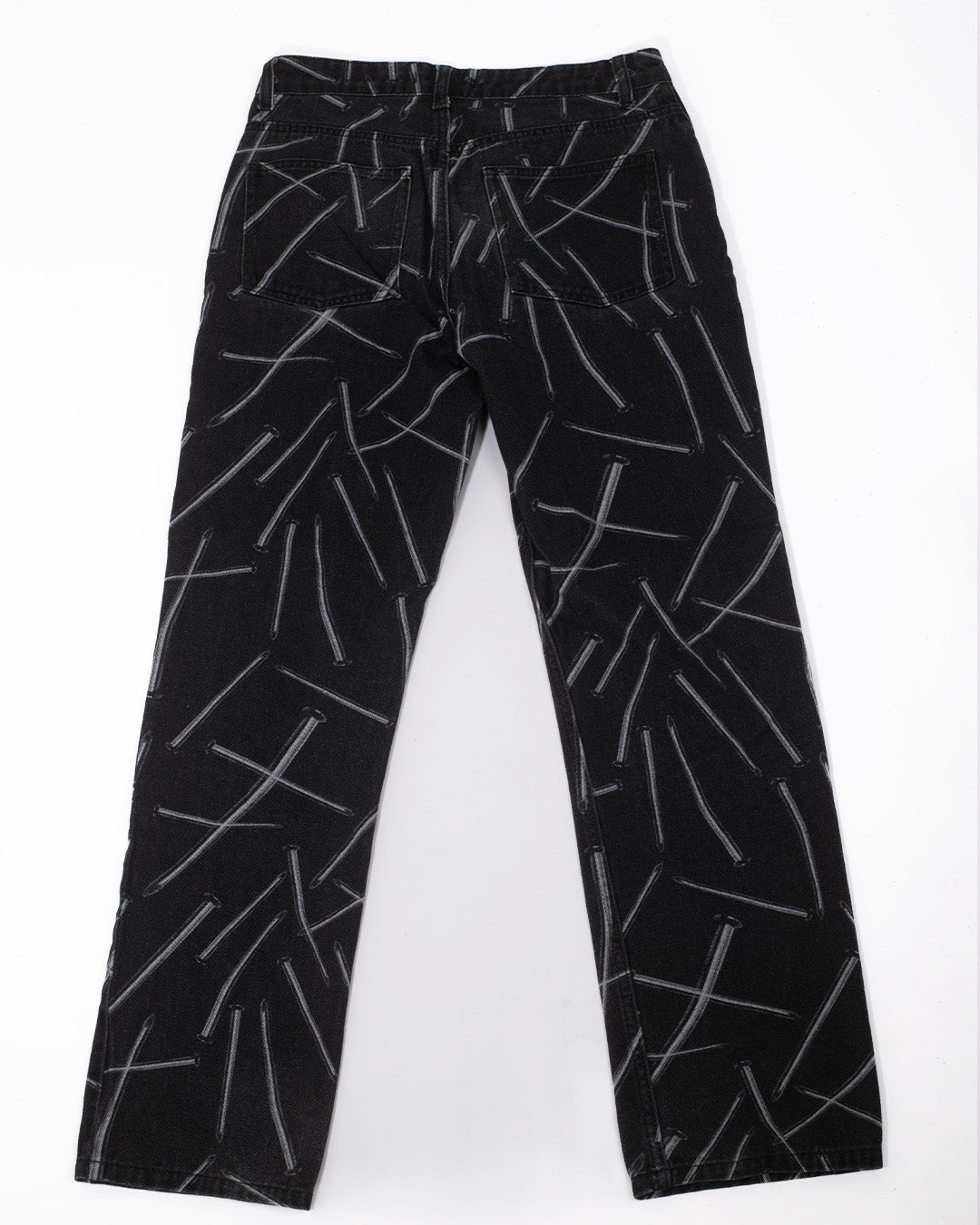 Jaded London Nail Pattern Jeans