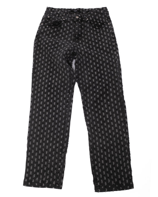 Jaded London Hole Pattern Jeans