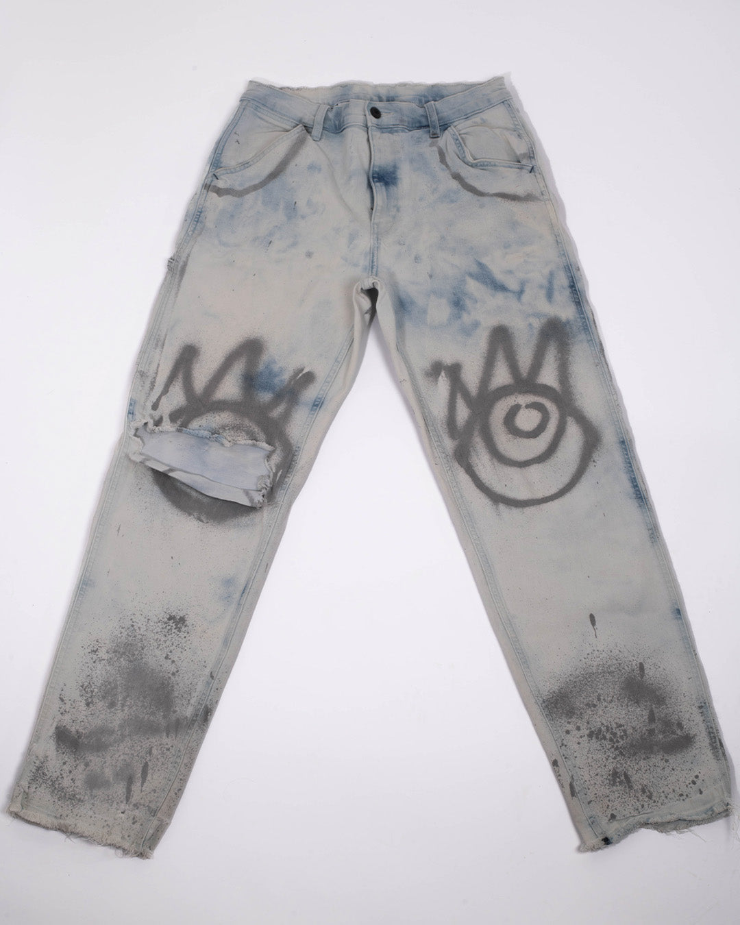 Vintage Spray Paint Jeans